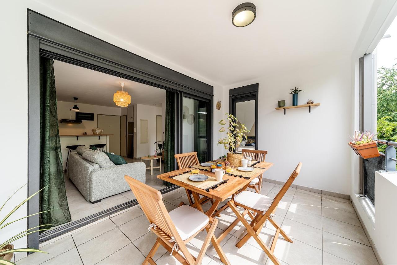Apartamento Le Cocon De L'Etang Bout de l'Etang Exterior foto